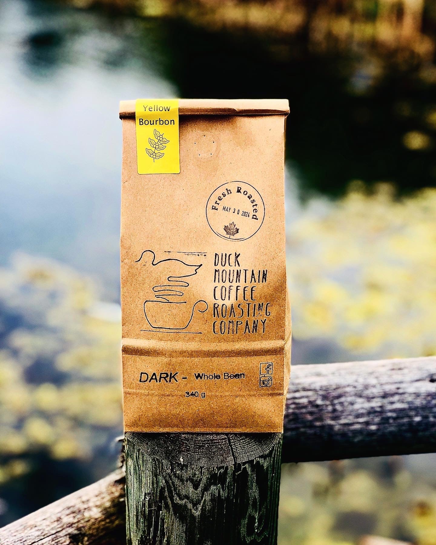 Dark Roast: Yellow Bourbon: Brazil | Duck Mountain Coffee Roasting Company
