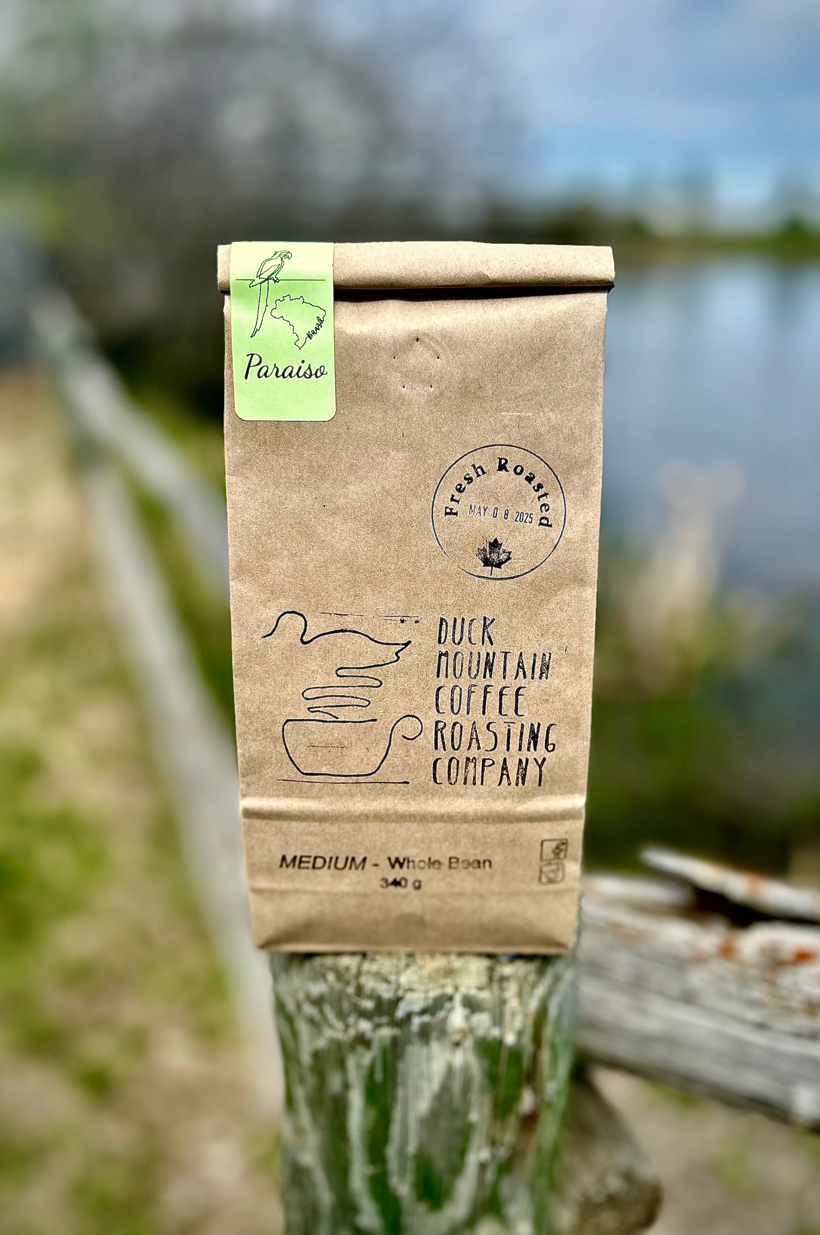Paraiso: Medium/light Roast | Duck Mountain Coffee Roasting Company